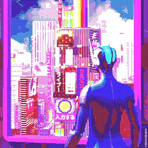 Kidmograph Neon Cyberpunk Retro Futurism Art Blog