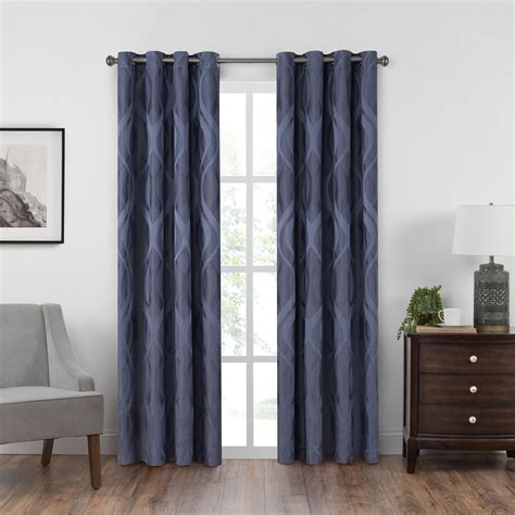 Eclipse Caprese Blackout Grommet Top Single Window Curtain Panel