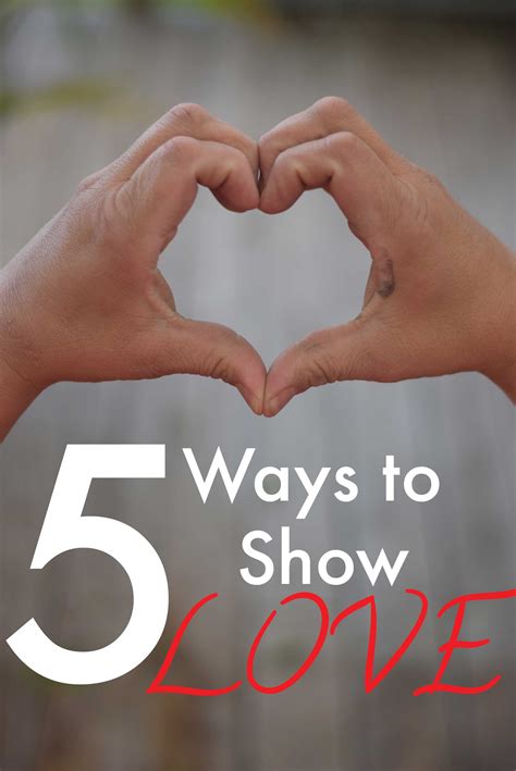 5 Ways To Show Love The Wheels Of Grace