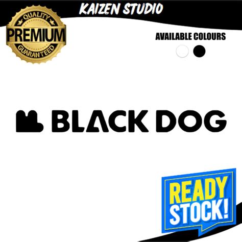 Kaizen Studio Blackdog 2023 New Logo Vinyl Outdoor Cutting Sticker