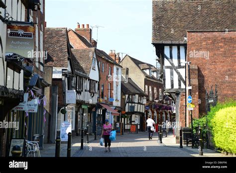 Friar Street, Worcester, Worcestershire, England, United Kingdom Stock ...