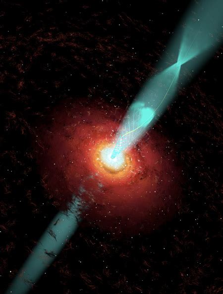 Astronomers Unveil The Workings Of Supermassive Black Hole Particle Jets