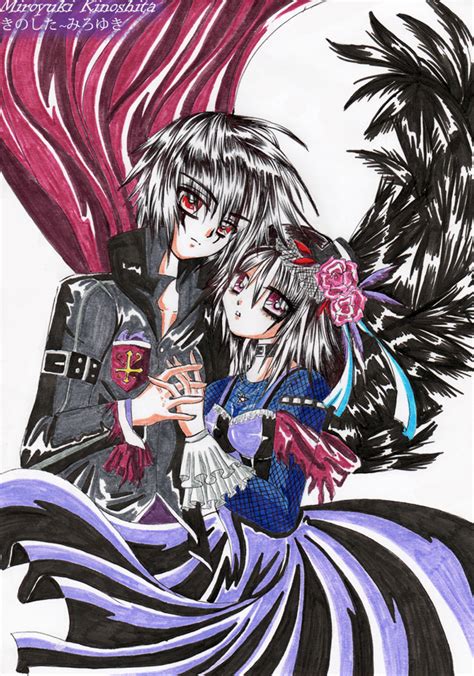 Dark Anime Couple By Miroyuki Kinoshita On Deviantart