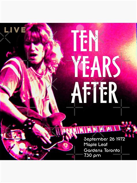 Ten Years After4 Poster For Sale By Landofdilmun Redbubble