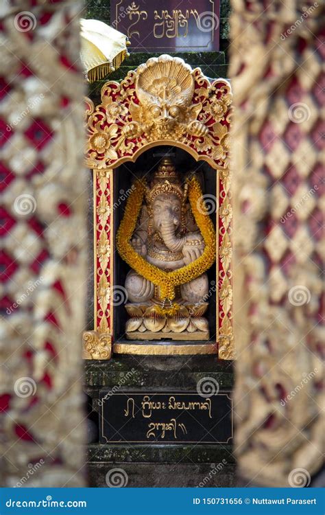 Traditional Bali Ganesha Of Hindu God Sculpture Is One Of The Best