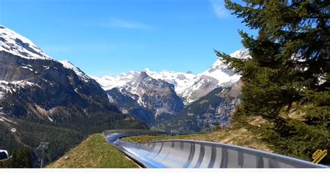 Swiss Views Coaster Ride In Oeschinensee 5k Video Boomers Daily