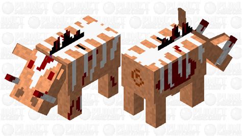 Hoglin Monster Minecraft Mob Skin