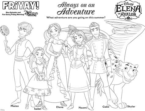 We have princess elena, isabel. Elena Of Avalor Coloring Pages - Coloring Home