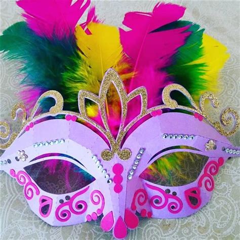 Máscaras De Carnaval Passo A Passo Moldes E Ideias Artesanato Passo