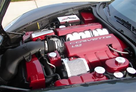 C6 Corvette Painted Complete Engine Kit