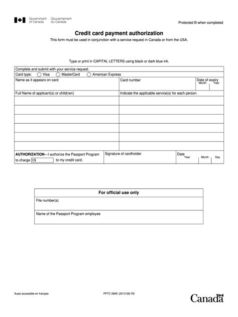 2013 Form Canada Pptc 084 E Fill Online Printable Fillable Blank