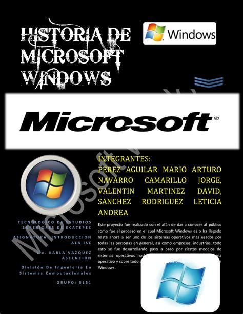Calaméo Historia De Microsoft Windows