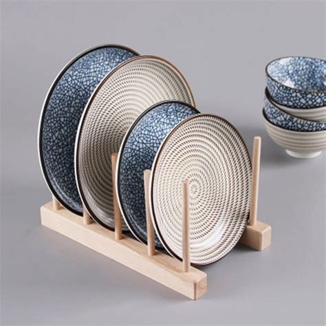 But the biggest benefit comes from knowing that it is a quality piece. 1 pc Bamboo Wood Dish Plate Rack Cutting Boards Kitchen ...