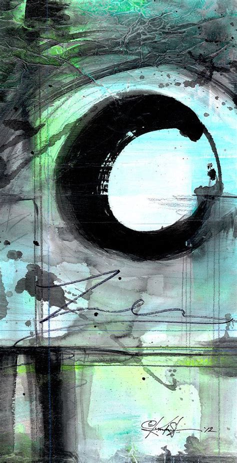 The Enso Of Zen No Mm7 By Kathy Morton Stanion Contemporary