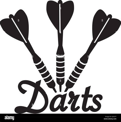 Darts Dart Arrows Stock Vector Image And Art Alamy
