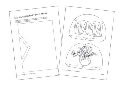 Karte selber erstellen best karten selbst gestalten kostenlos zum from faltkarten selbst gestalten , image source: Pop-Up-Karten für Muttertag - Labbé Blog