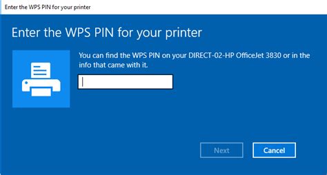Where Can I Find The Wps Pin Number Hp Support Community 6014850