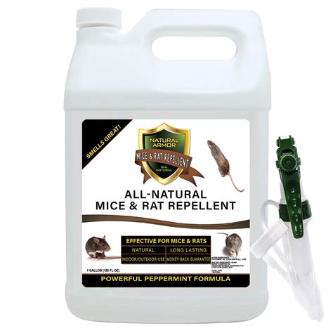 Mice And Rat Repellent Gallon 128oz Natural Armor