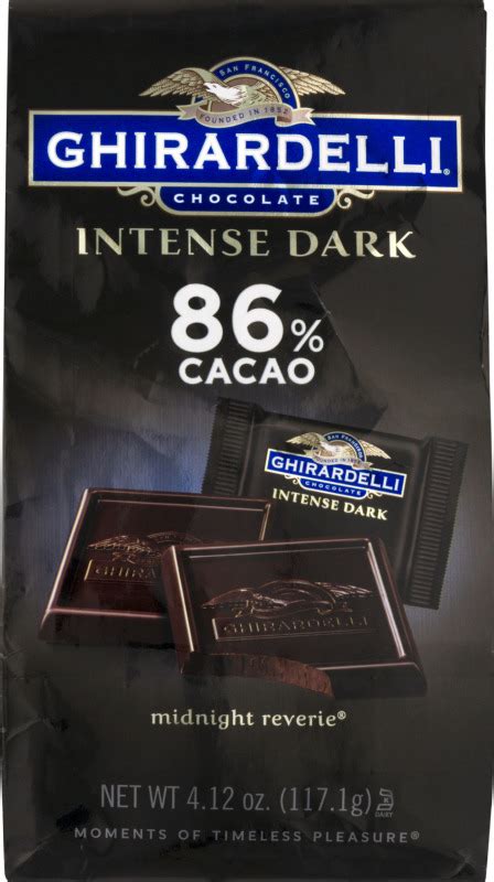 Ghirardelli Chocolate Intense Dark 86 Cacao Midnight Reverie