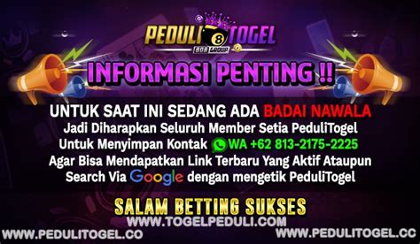 peduli togel rtp