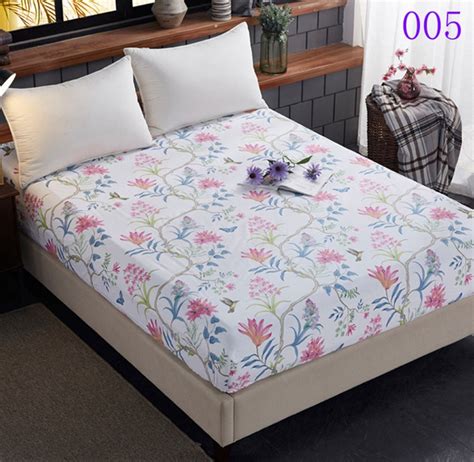 Bedding Bedroom Thicken Cotton Fitted Sheet Double Mattress Cover Bed