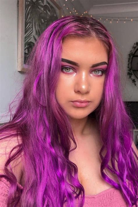 Violet Dream In 2021 Purple Hair Semi Permanent Hair Dye Hair Color