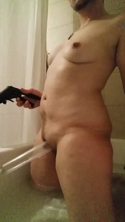 Ftm Pumping And Stroking In The Bath Xhamster