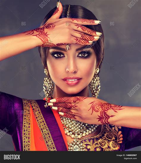 Portrait Beautiful Indian Girl Image And Photo Bigstock