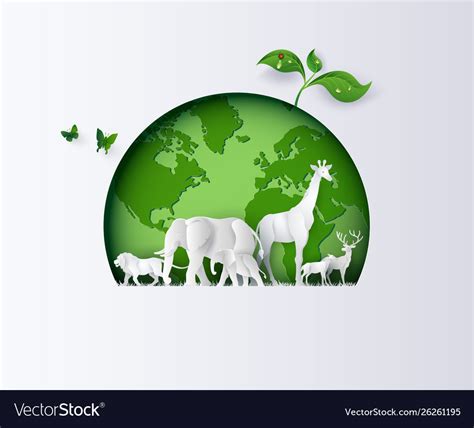 World wildlife day Royalty Free Vector Image - VectorStock
