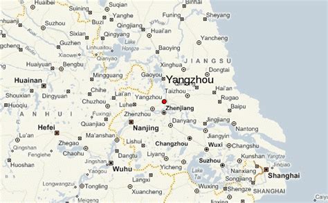 China Map Yangzhou