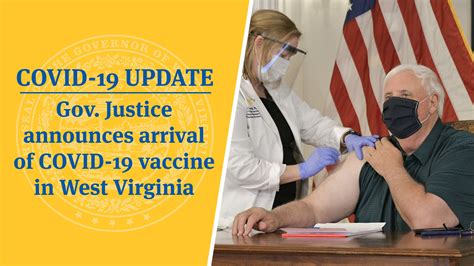 Covid 19 Update Gov Justice Announces Arrival Of Covid 19 Vaccine In