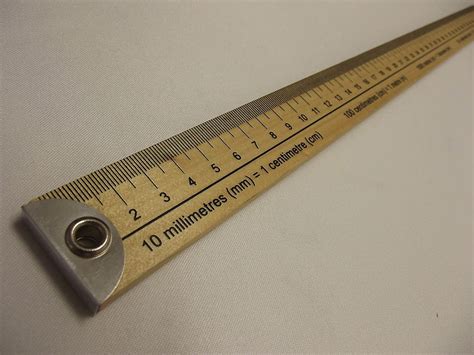 Imperialmetric Wooden Metre Stick Ruler Uk Diy And Tools