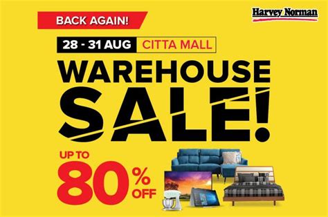 Lion brand coupon code august 2020. Harvey Norman Citta Mall Warehouse Sale Up To 80% OFF (28 ...