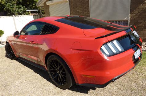 Ford Mustang 2015 2020 Coupe S550 Gt Fm Fn Unpainted Rear Spoiler Lip