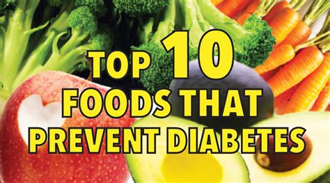 Top Foods That Prevent Diabetes