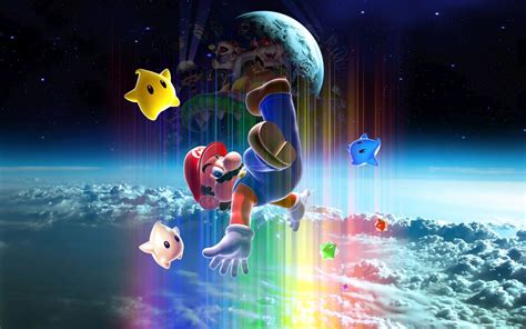 Mario Galaxy Backgrounds Posted By Zoey Cunningham