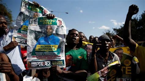 Ruling Zanu Pf Wins Majority In Zimbabwes Parliamentary Elections Financial Times