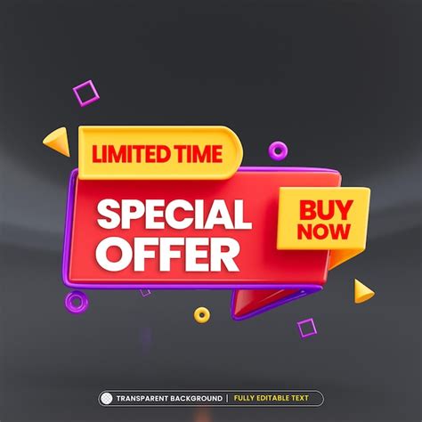 Free Psd Special Offer Creative Sale Banner Design