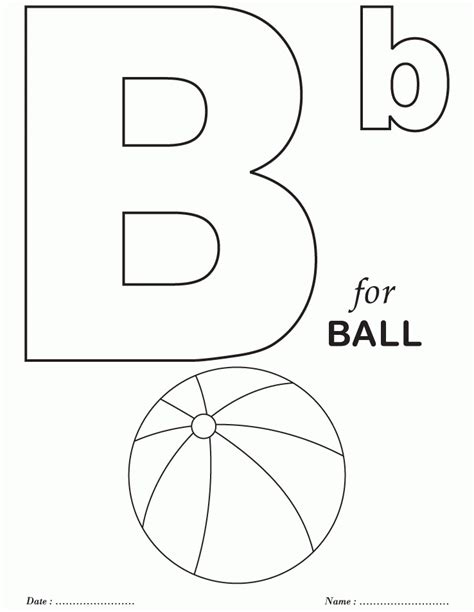 Abc Coloring Pages Free Printable Coloring Home