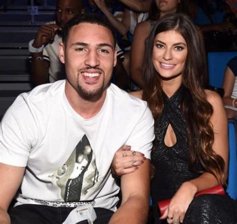 Full girlfriends list, ex and current. Klay Thompson with ex-girlfriend Hannah Stocking ...