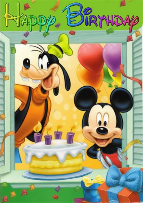Therefore i have decided to make the ultimate disney character list. For decorations? | Happy birthday disney, Happy birthday ...