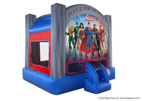 Justice League Bounce House Rental Superhero Bouncer Rentals Magic Jump Rentals