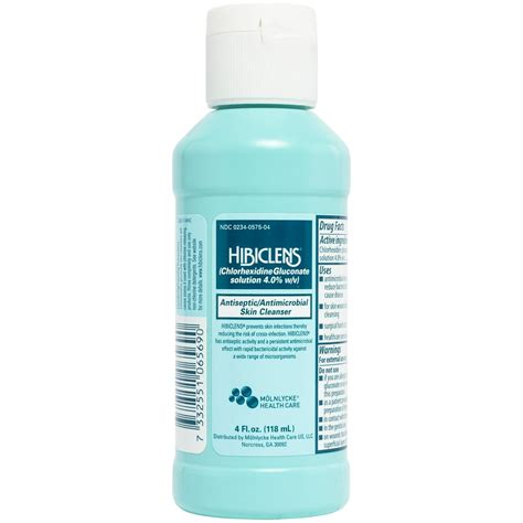 Hibiclens Antimicrobial Skin Cleanser 4 Oz Bottle