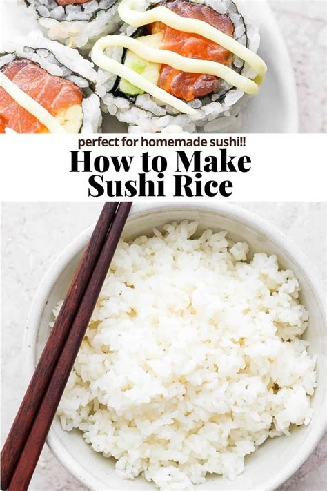 How To Make Sushi Rice An Easy Step By Step Tutorial With Photos