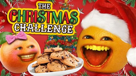 Annoying Orange Christmas Challenge Youtube