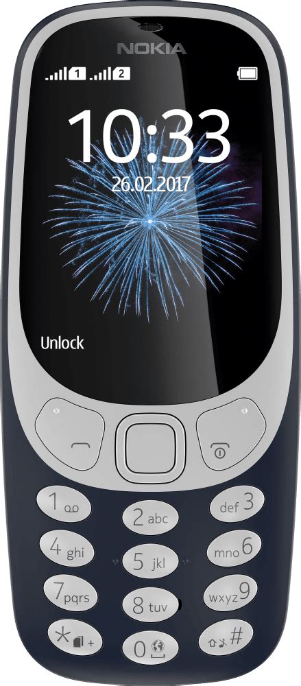 Nokia 3310 Dual Sim Basic Phone Feature Phone With 3g