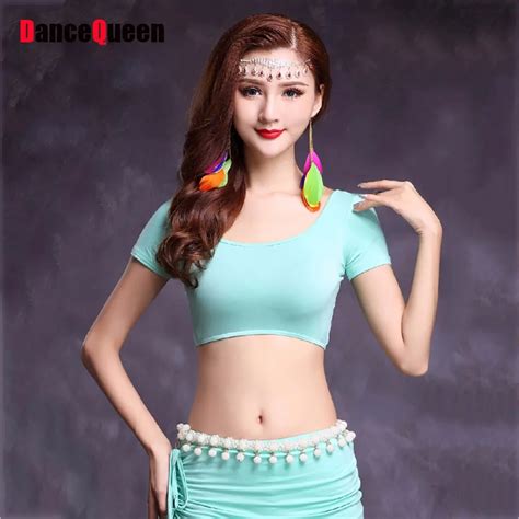 Buy New Arrival Belly Tribal Dancing Shirts 9 Color Modal Durable Tops Wears