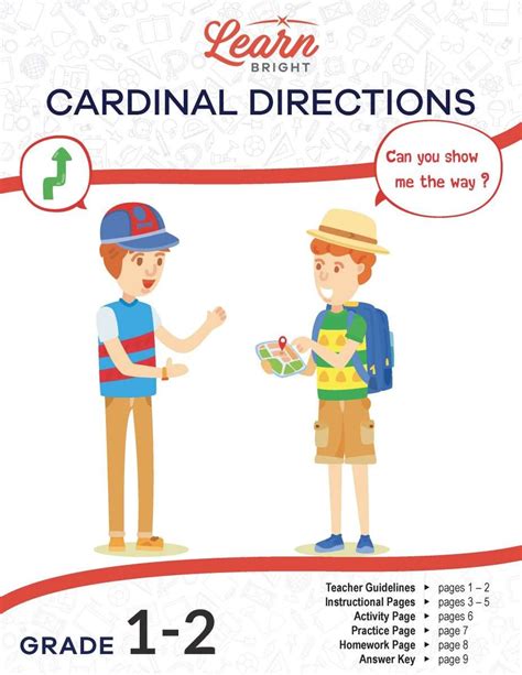 Cardinal Directions Free Pdf Download Learn Bright