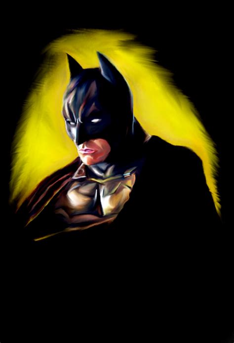 Digital Painting Dark Knight By Papabear7 On Deviantart