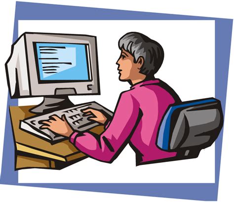 Free Person Using Computer Download Free Person Using Computer Png